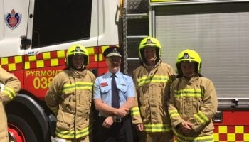 Fire Fighters Climb for Motor Neurone Disease