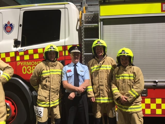 Fire Fighters Climb for Motor Neurone Disease