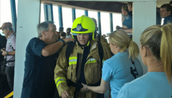 Fire Fighters Climb for Motor Neurone Disease